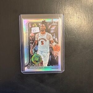 Stephon Castle 2025 Topps Chrome Refractor Card #228